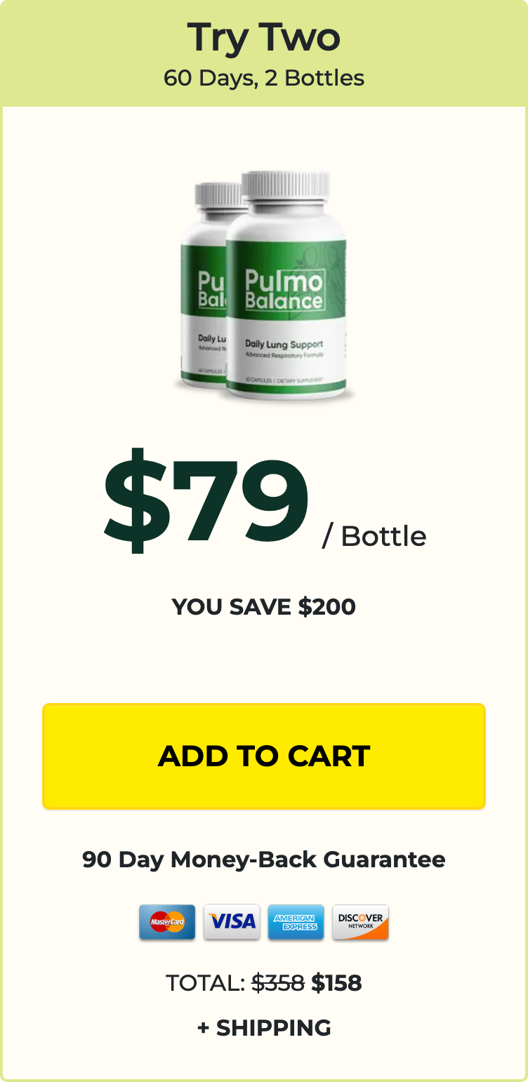 Pulmo Balance 60 day supply